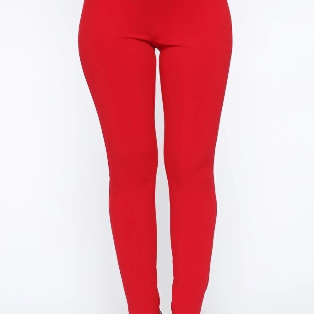 Fashion Nova Red Dressy Pants